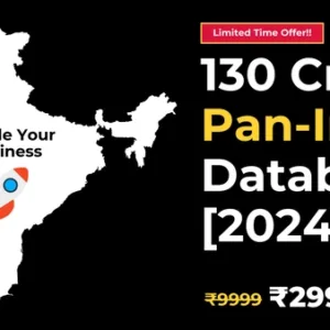 130 CR+ Verified Pan India Database 2025